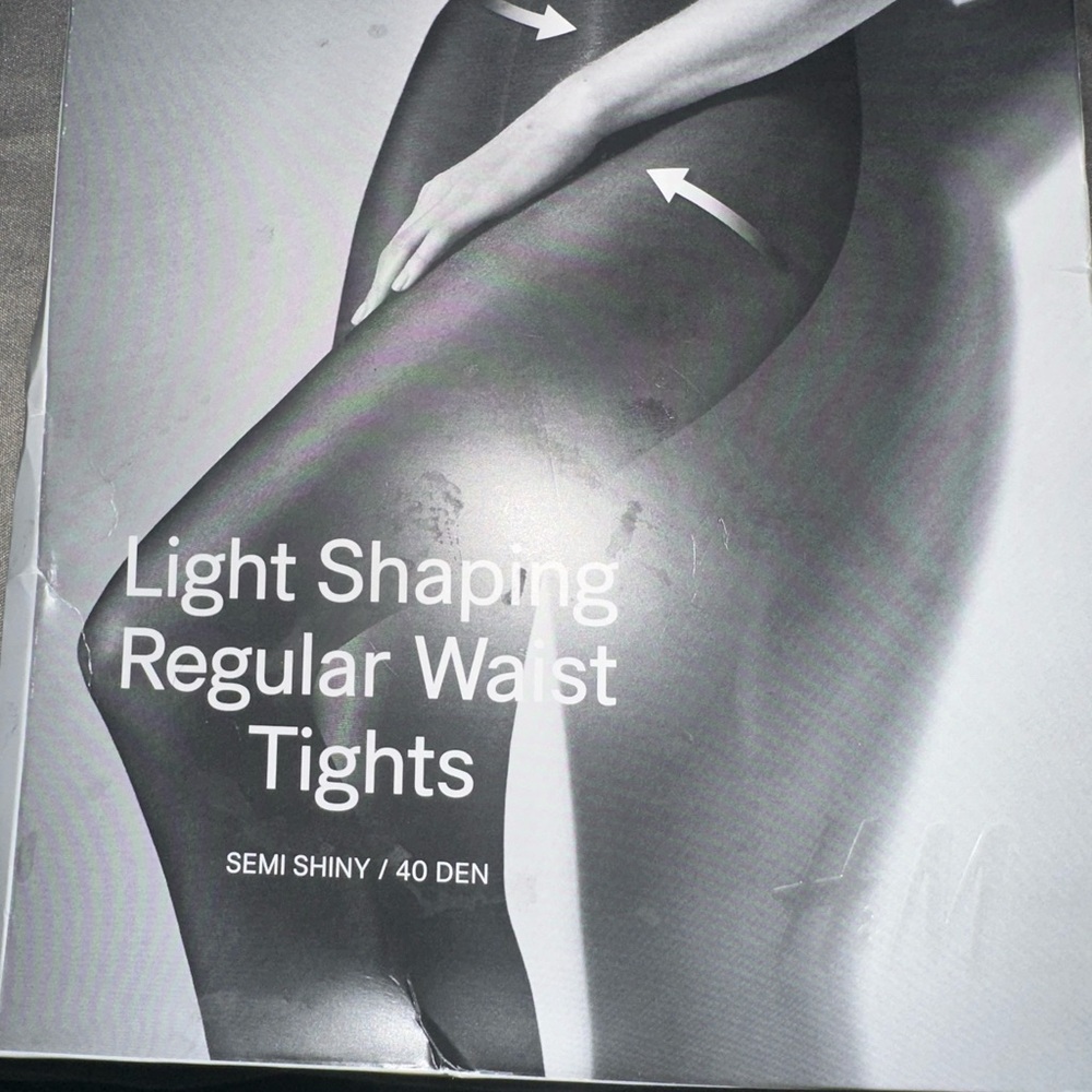 H&M Black Light Shaping Tights